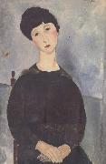 Amedeo Modigliani Jeune fille assise (mk38) France oil painting artist